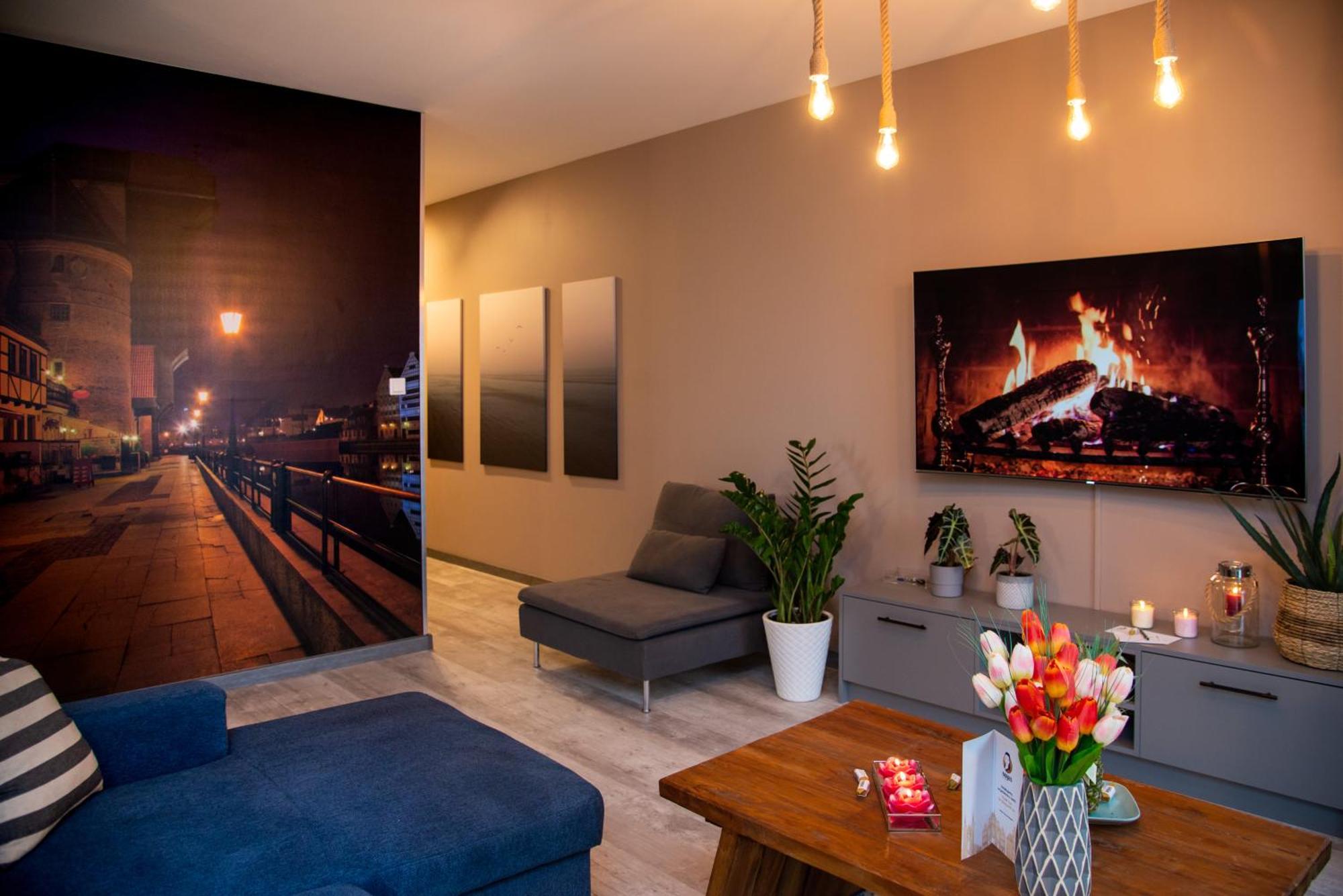 Premium 4 Rooms Apartment Gdansk Bagian luar foto