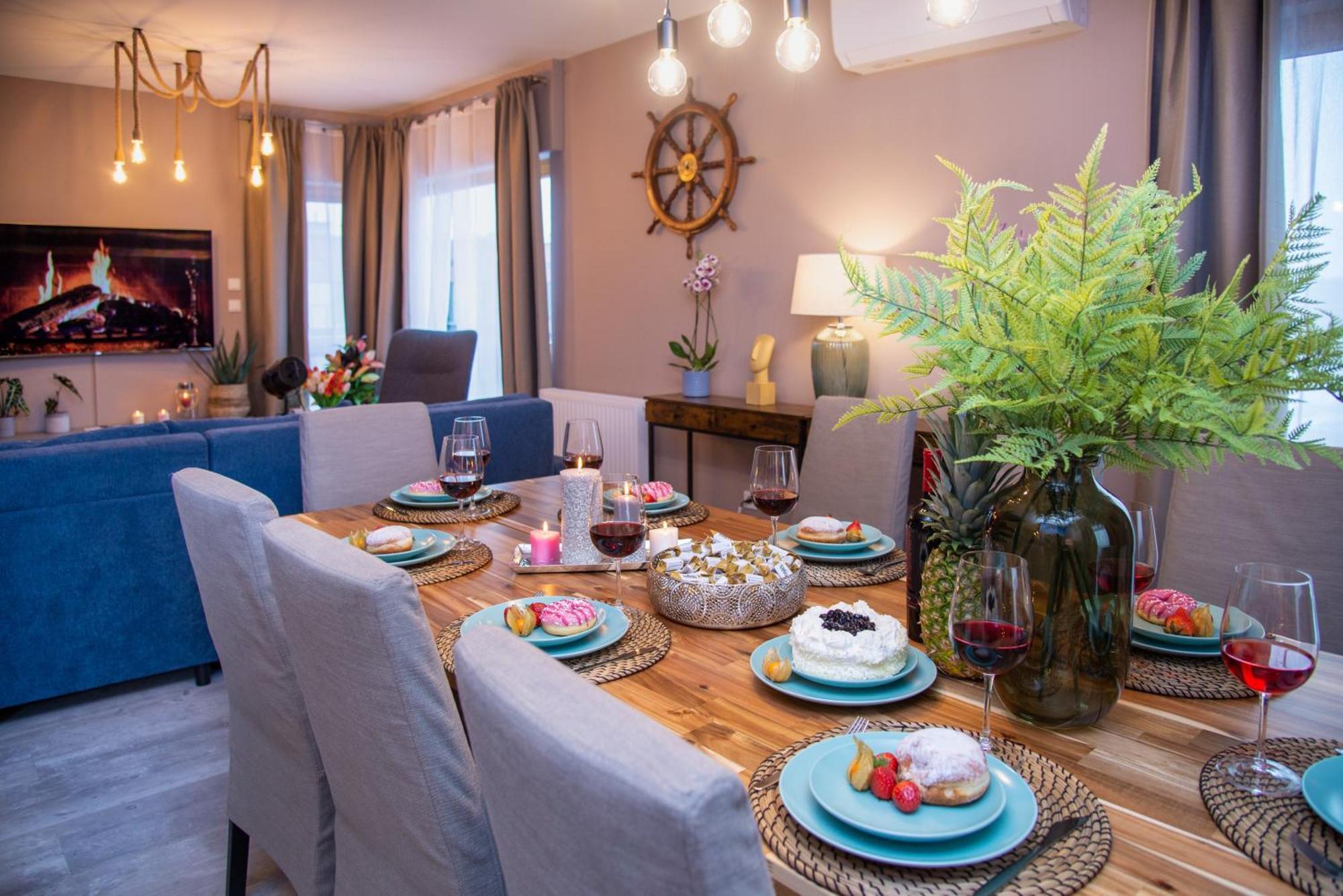 Premium 4 Rooms Apartment Gdansk Bagian luar foto