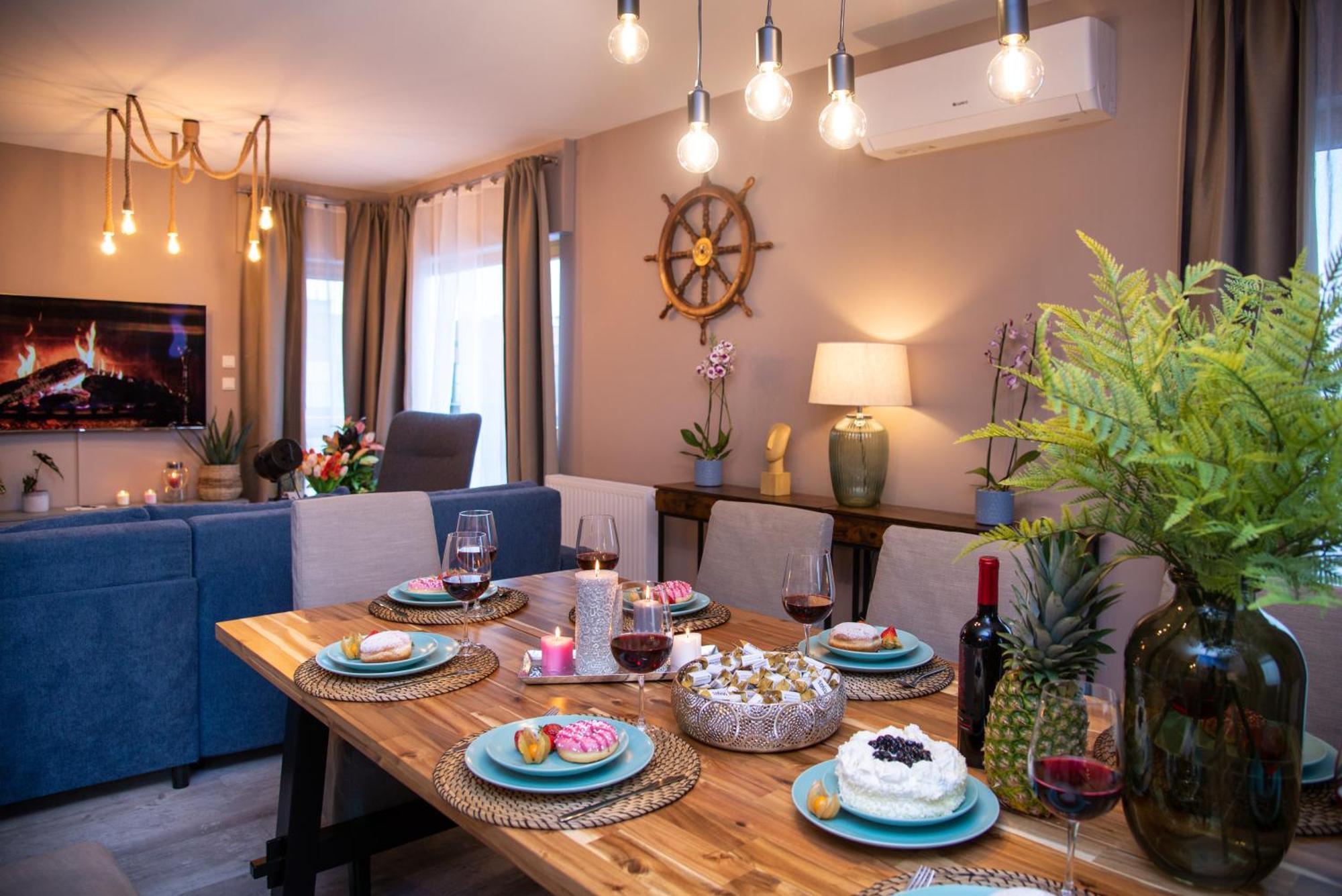 Premium 4 Rooms Apartment Gdansk Bagian luar foto