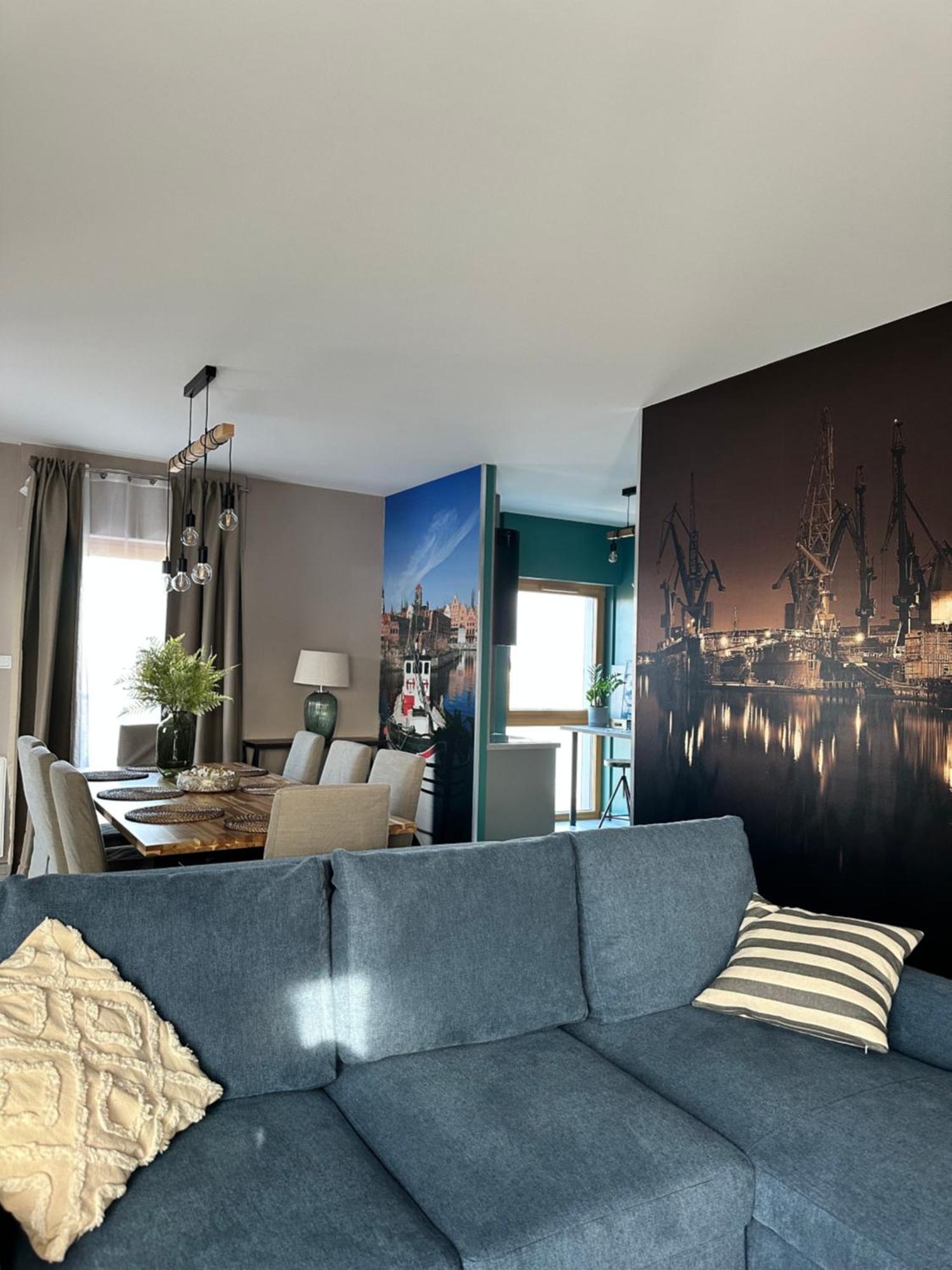 Premium 4 Rooms Apartment Gdansk Bagian luar foto